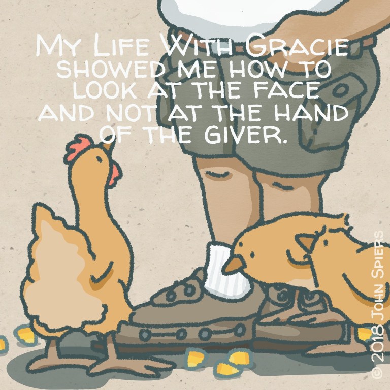 My Life With Gracie...Receiving Well