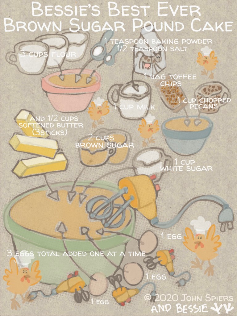 Bessie’s Best Ever Brown Sugar Pound Cake